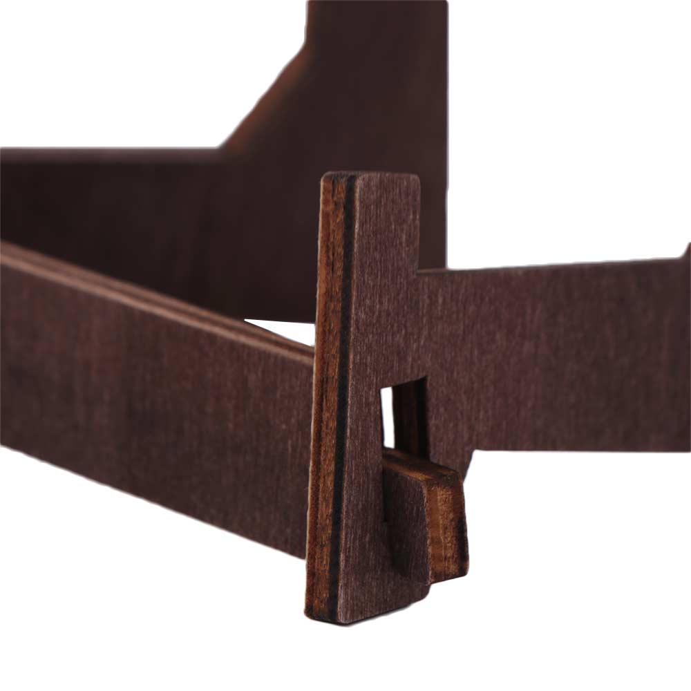 Wooden Art Display Stand 4.5/6/8inch Book Display Stand Picture Frame Stand  Plate