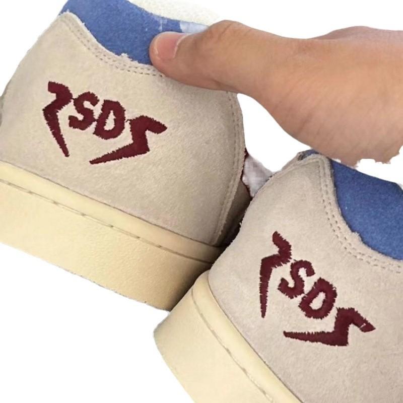 Супер тянущиеся кроссовки для хлеба флип мех сплайсинг ретро скейтборд обувь женская низкая повседневная обувь прилив молния письмо ниша скейтборд обувь