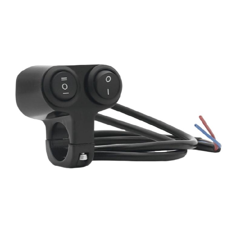 Коррозионностойкая мотоциклетная передняя фара-прожектор, переключатель управления на руле, подходит для безопасной ночной езды