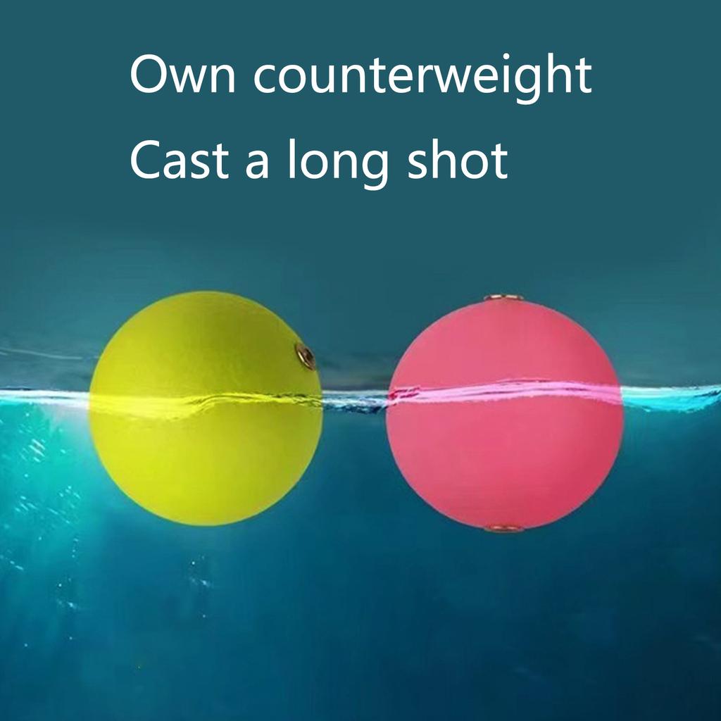 Поплавки для рыбалки Поплавковые шары Жесткие поплавки для рыбалки Плавающие шары для рыбалки на открытом воздухе для соленой и пресной воды