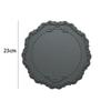 1/2pcs Silicone Coaster Placemat Round Tableware Pad High Quality Cup Mat  Kitchen Accessories