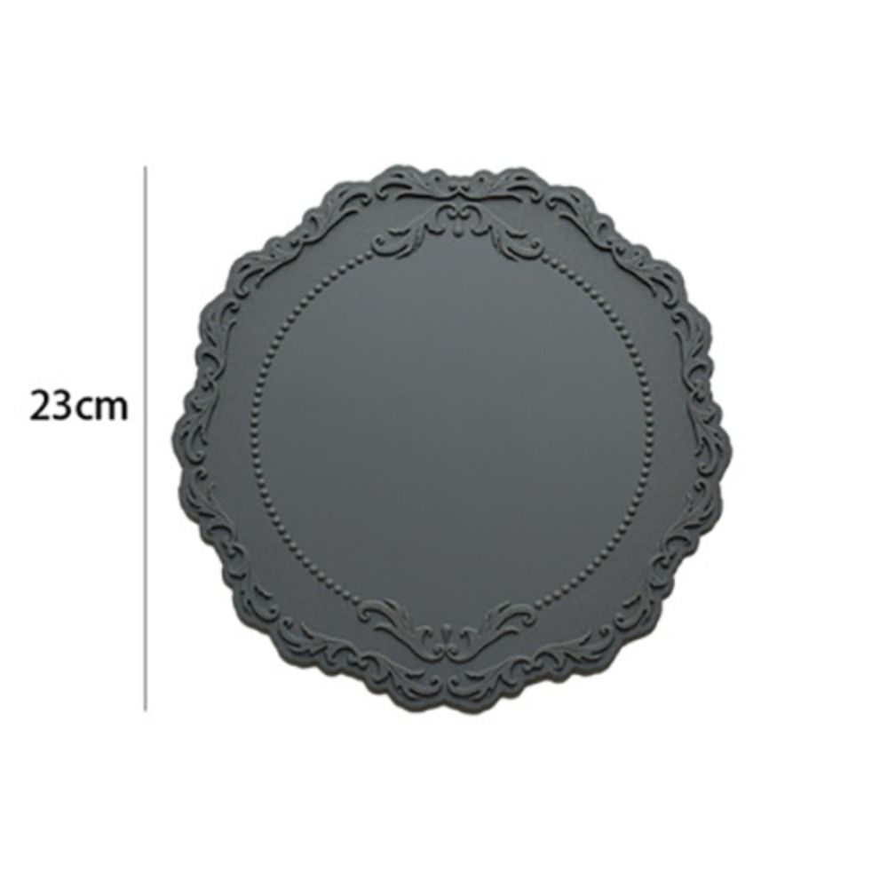 1/2pcs Silicone Coaster Placemat Round Tableware Pad High Quality Cup Mat  Kitchen Accessories
