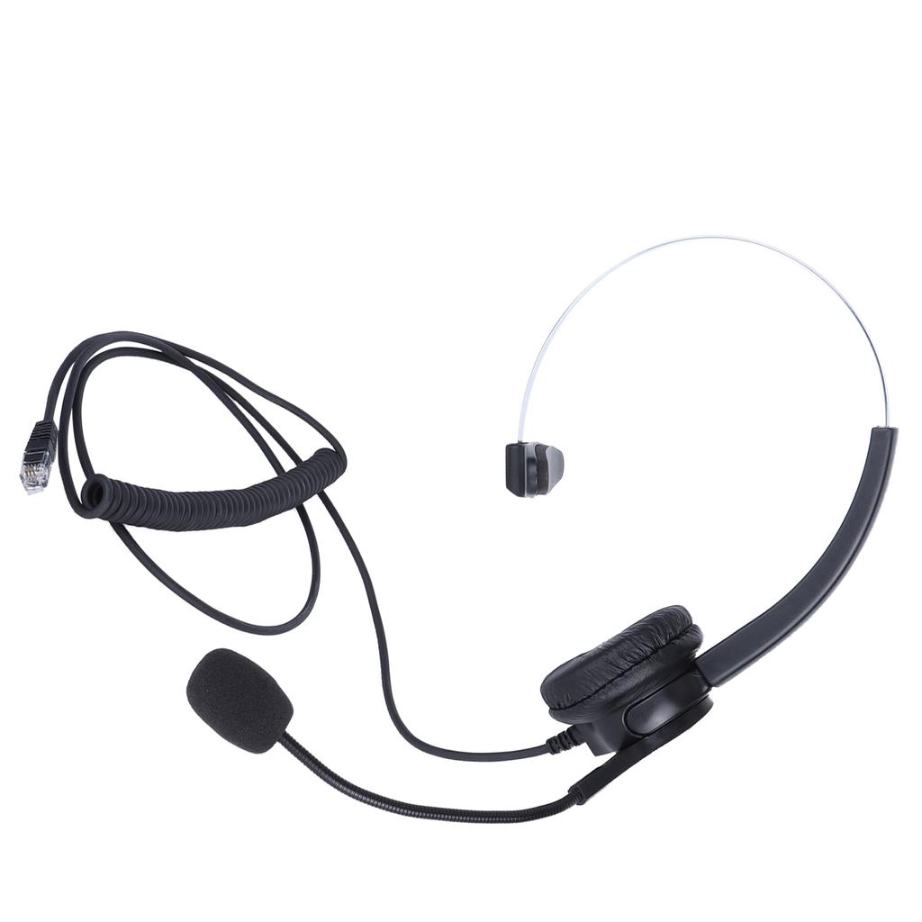 VH500‑RJ9 Telephone Headset Adjustable Headphone with Noise Cancelling Microphone