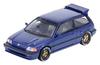 Inno Models Honda Civic Si Темно-синий Готовое изделие 1/64 E-AT