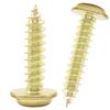 Саморезы PWA Gold с круглой и плоскоконической головкой и шайбами M1.7-M5