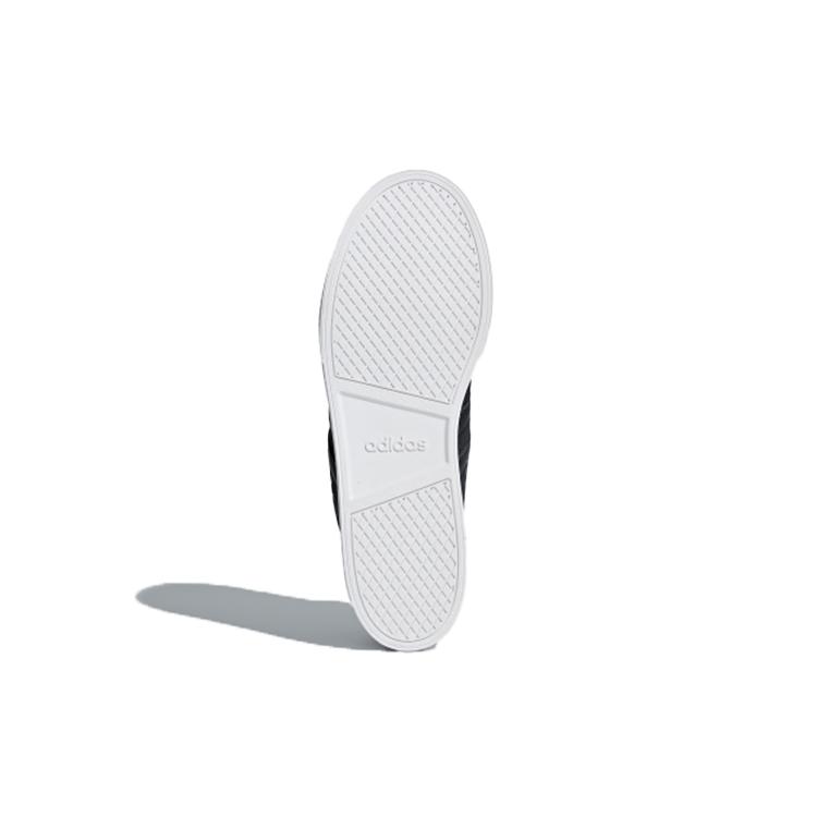 adidas Neo Vs Set Mid top Скейтбордические кроссовки Мужские Угольно-черные DB0044
