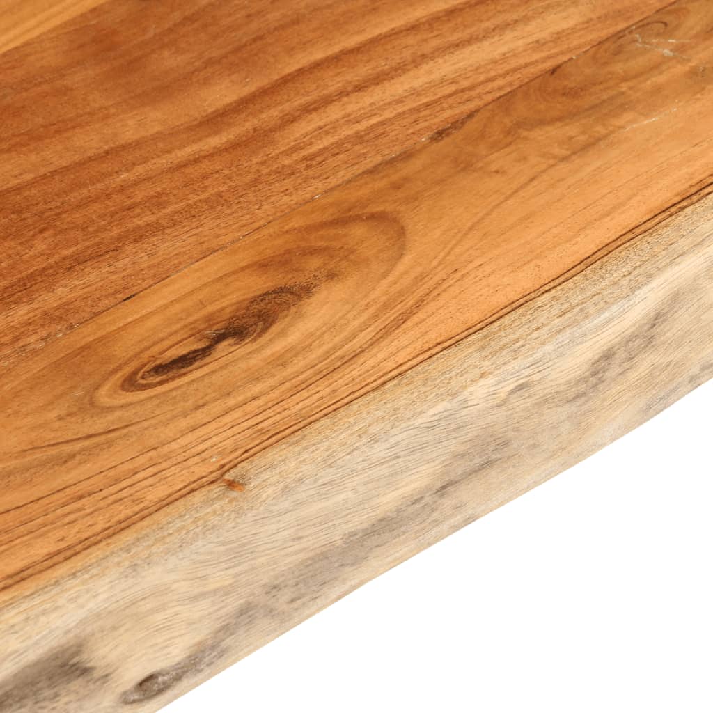 Vidaxl Blat Stołu, 120X60X2,5 Cm, Drewno Akacjowe, Naturalna Krawędź