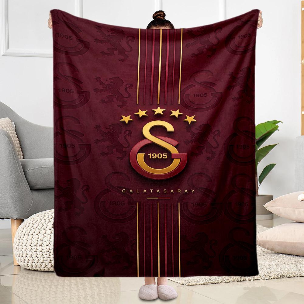 Galatasaray 1 Blanket Ultra-Soft Suitable for Couch Sofa Livingroom All-Season Use Warmthful Decor Gift for Travel Home Birthdays