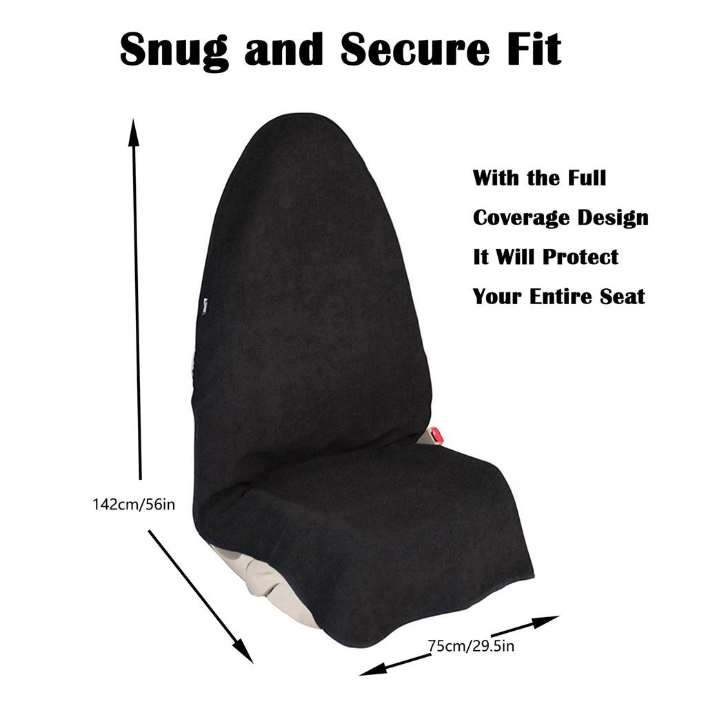 Полотенце для пота Чехол для автомобильных сидений Для спортсменов в зале, посетителей пляжа и занятий на открытом воздухе Машинная стирка Мягкая удобная ткань