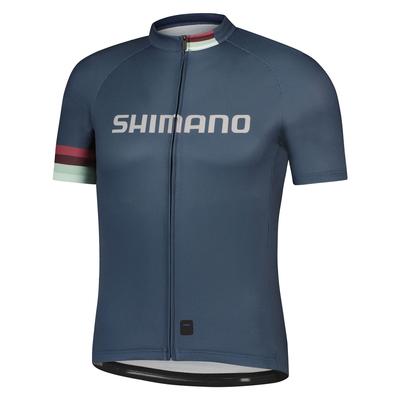 SHIMANO Веломайка LOGO Jersey Модель 2023 года Угольный XS Рекомендуется (Европейский размер) Рост 157-167см