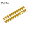 2pcs Car Side Skirt Vinyl Film Stickers GT Styling PVC Decor Decals For Alfa Romeo Giulietta Auto SUV Tuning Accessories zw0