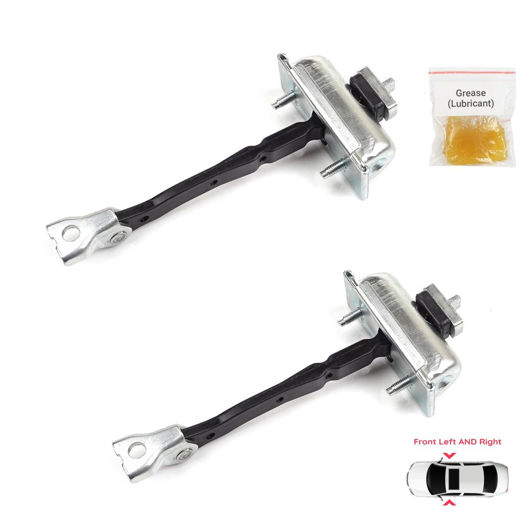 BDP1242-1 2 Pieces Front Left AND Right Door Catch Hinge Brake Stop Check Strap Limiter for Vauxhall Opel Zafira Tourer C P12 2011-2019 39045010