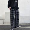 Women's Korean Version of The Trend Ins Street Fashion Lazy Style Pants Straight Casual Pants for Men and Women