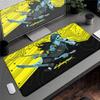 Kawaii Anime Girl Deskmat HD Printing C_cyberpunk Non-slip Mouse Pad XXL Laptop Gamer Dragon Speed Keyboard Rug Durable Washable