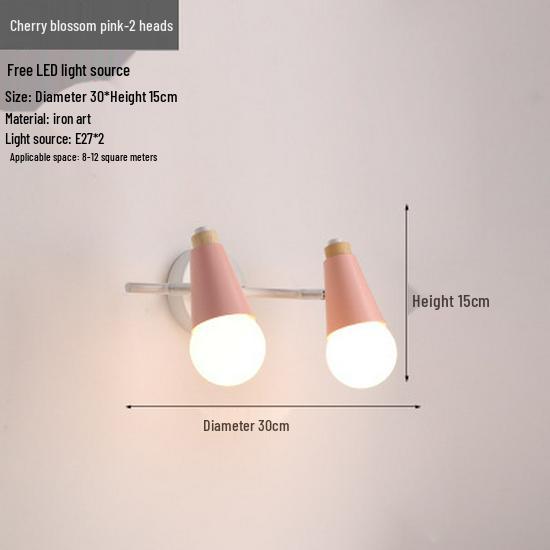 Современный скандинавский настенный светильник: Стильное освещение для спальни, гостиной, бара или лестницы