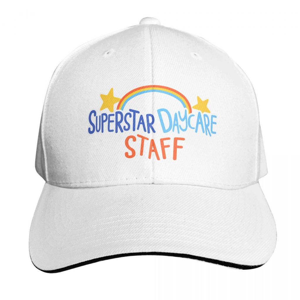 Superstar Daycare Staff Baseball Cap sun caps Anime hats on offer golf hat genuine Womens Mens