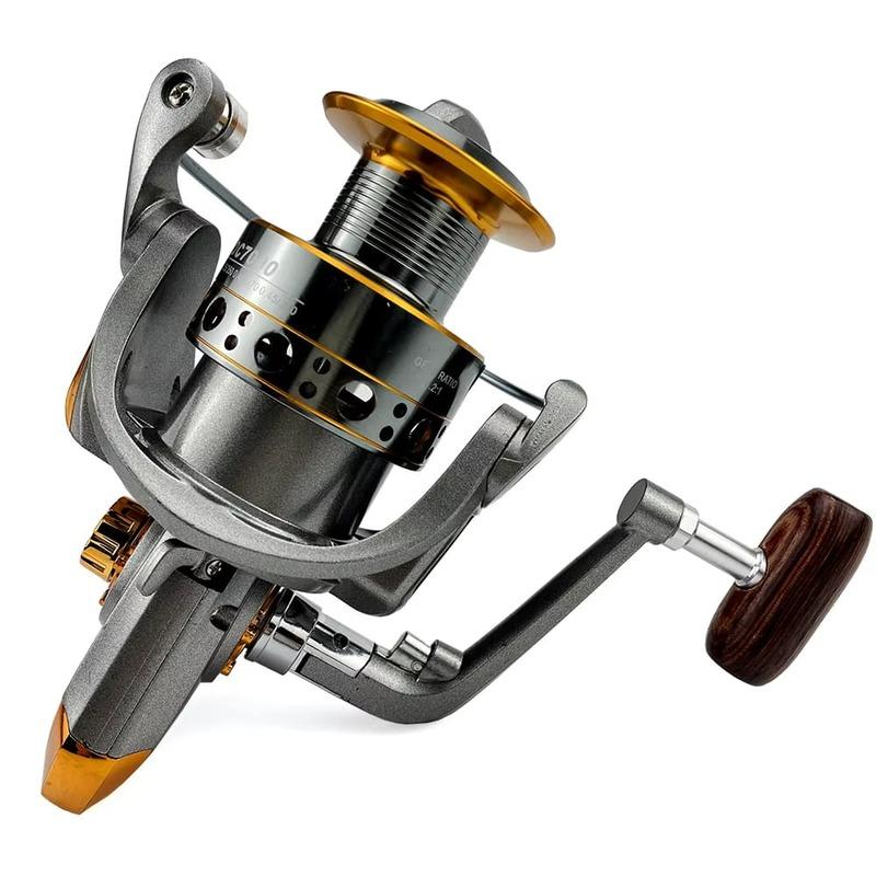 Reel Reel Fishing Spinning 2024 10007000 Series Full Metal Spool Spinning Reel Suitable For Sea Fishing Carp Fishing Multiwater Situation