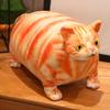 Распродажа Подарки 30 см Пухлый Толстый Кот Плюшевая Игрушка 3D Симуляция Маленькая Голова Большое Тело Животное Кукла Обнимаемая Подушка Домашний Декор