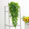 Artificial Hanging Vine Wall Hanging Green Plant Plastic Uv-resistent