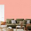 Wallpaper Geometric Coral Pattern for Living Room and Bedroom 50x1000