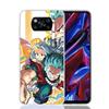 Чехол для телефона My Hero MHA Art для Xiaomi Poco X7 X6 X5 Pro F7 Ultra Redmi 15C 15 13 13C 12 12C 10 10A 10C 9 9A 9C 9T Обложка Poco X7