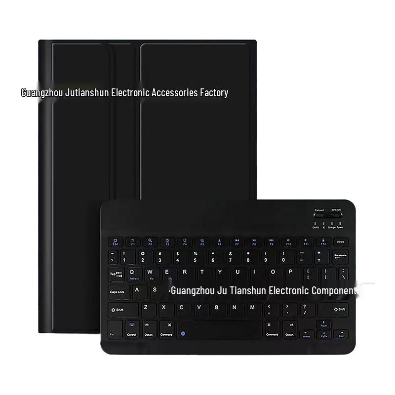 Магнитный силиконовый защитный чехол с Bluetooth-клавиатурой для Xiaomi Redmi Pad 2 SE 11" — Поддерживает русский язык