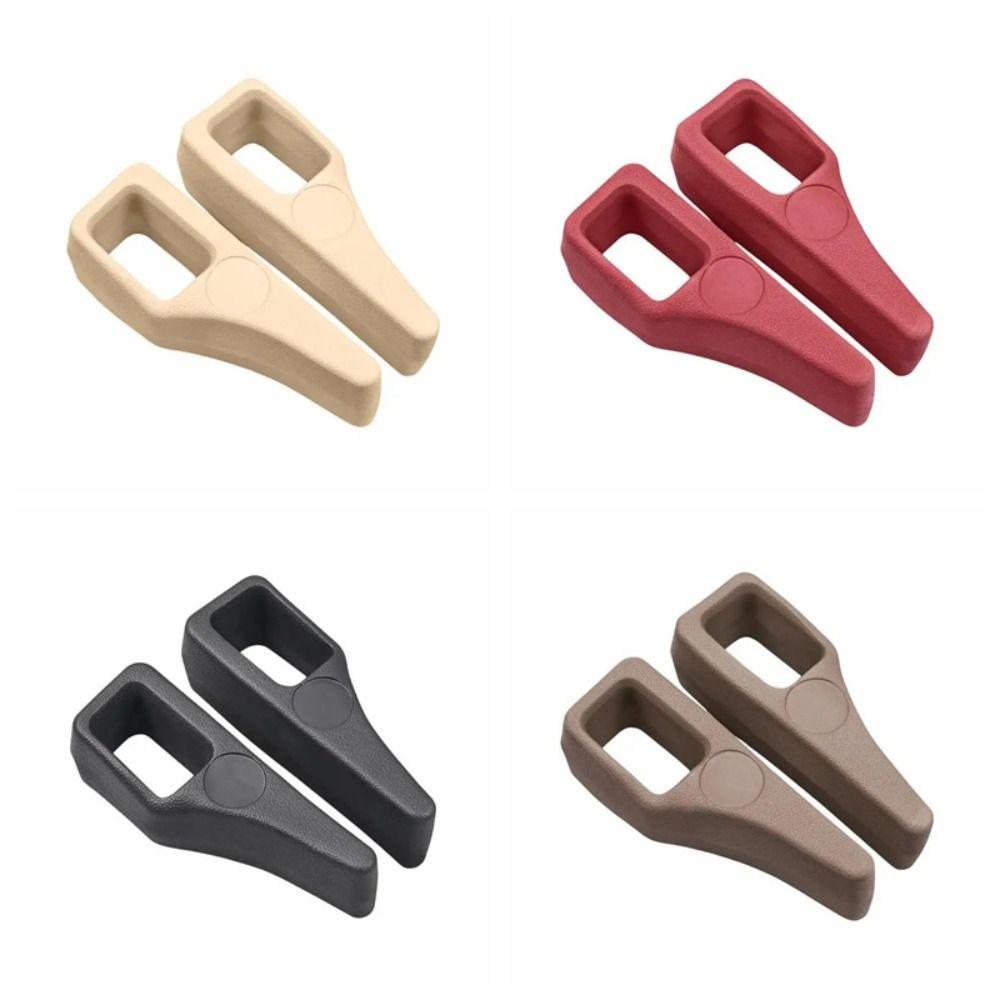 1Pair New EVA Seat Belt Groove Protection Covers Black Anti-Slip Seat Gap Plugs Car Seat Maintenance Universal