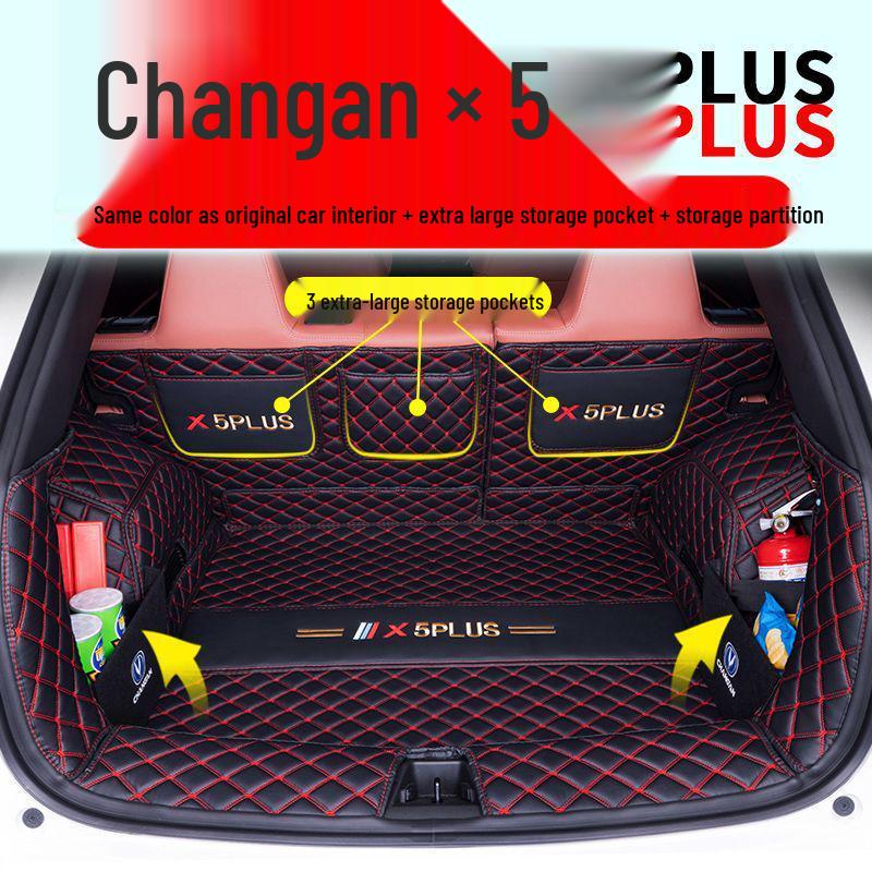 Совместимый коврик в багажник для 26 моделей Changan X5Plus второго поколения - Индивидуальный коврик в задний ящик салона