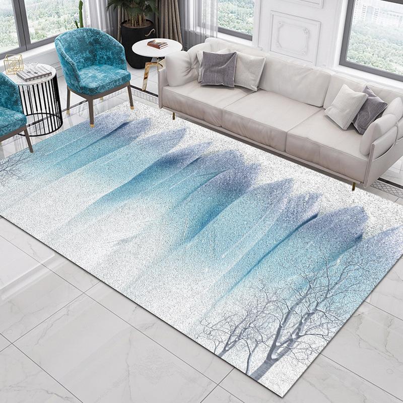 Ковер с принтом для гостиной, большой площади, противоскользящий ковер для спальни, прикроватное одеяло, аксессуары для домашнего декора