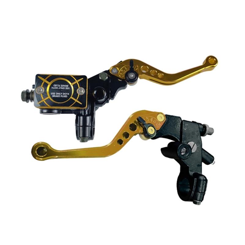 2 шт. рычаги резервуара цилиндра мотоцикла мотоцикл 7/8" тормозной рычаг