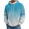 Men's Knit Hooded Sweatshirt Casual Long-Sleeve Sweatshirt