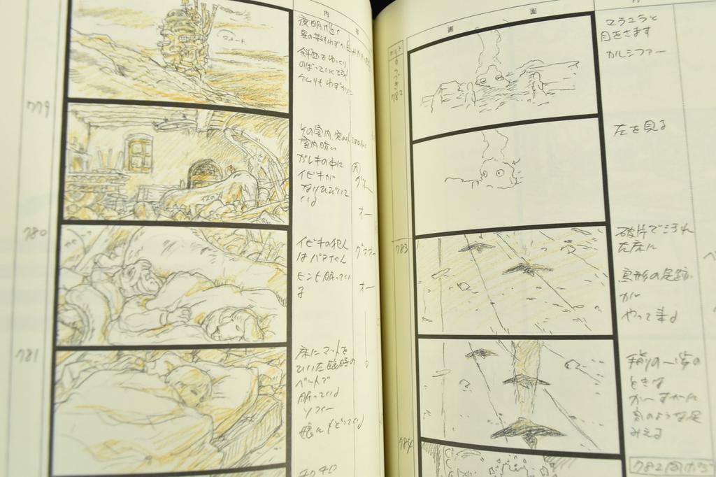Studio Ghibli Howl’s Moving Castle Complete Storyboards Vol.14 Miyazaki Japan Book