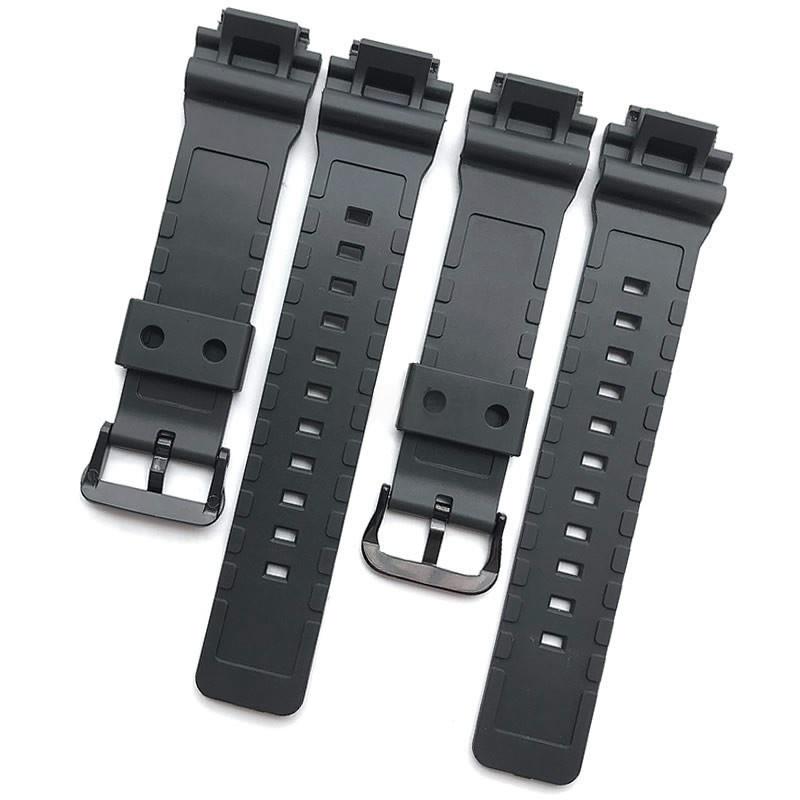 WS-1400 Силиконовый браслет для часов Casio WS-1400H WS-1300 WS-2100 AE-1500 Ремешок для часов MW610 MWD110 Смола Каучук Водонепроницаемый ремешок