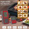 Smart Food Meat Thermometer Digital Wireless with Dual Probes Instant Read Magnetic APP Control Timing Alarm for Grill BBQ
