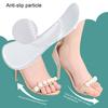 1 Pair Insoles Anti-skid Great Friction Particle Elastic No Deformation Transparent Breathable Sweat Absorption Non-Slip High Heel Cushion Inserts
