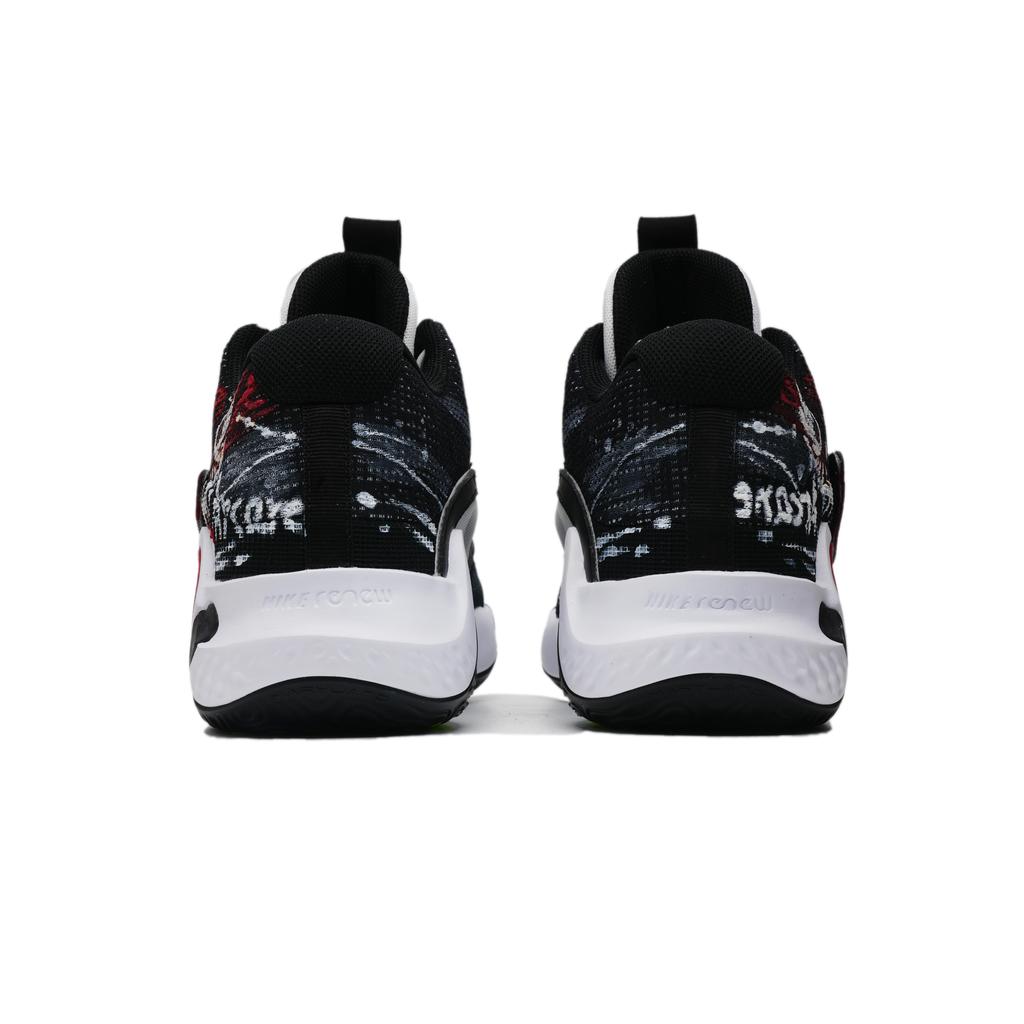 Nike KD Trey 5 X Eye Of Demon Cushioning Slip Resistant Abrasion Resistant Low top Basketball Shoes Men's Black Red DJ7554-007(Team241-)