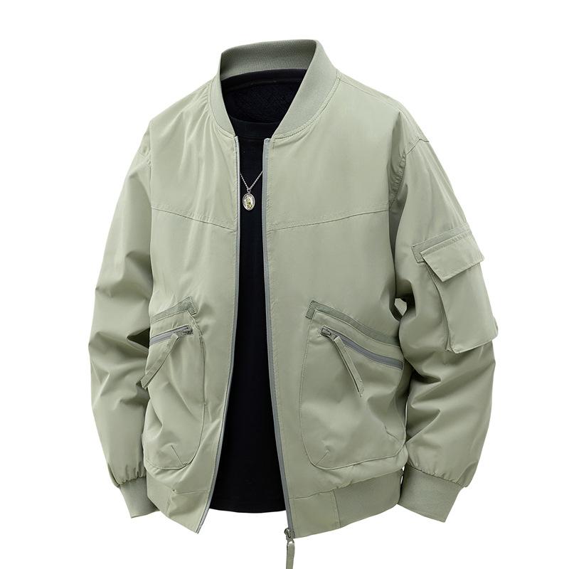 Мужская осенне-зимняя новая свободная бейсбольная джерси, повседневная мужская модная брендовая американская бейсбольная куртка с воротником