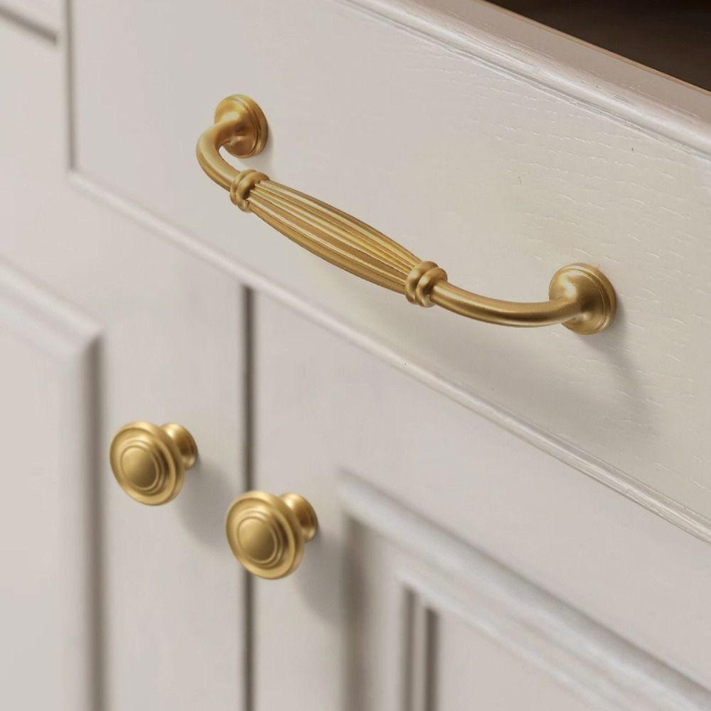 Nordic Style Cabinet Handles Retro Style Long Handles Vintage Bronze Handles Kitchen Cabinet