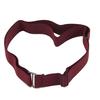 Women No Show Invisible Belt Elastic Stretch Waist Belt with Flat Buckle