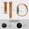 Совместимый кожаный и силиконовый ремешок для Samsung Galaxy Watch 8/8 Classic