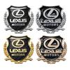 2PCS 3D Metal Emblem Sticker Car Badge Decal for Lexus F SPORT NX RX ES UX GS GX IS LS LX CT LC LBX 350h 450h etc