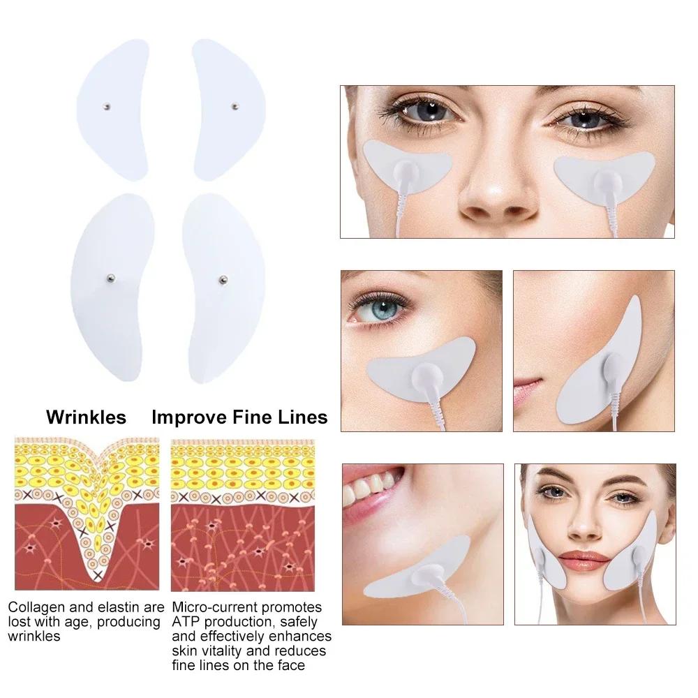 4/16 шт. Гелевые электродные подушечки для TENS, акупунктуры, физиотерапевтического аппарата, для похудения, импульсный EMS-стимулятор мышц, массажер, наклейка