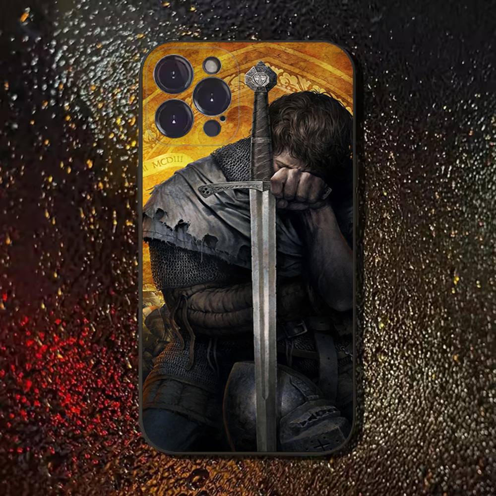 Чехол для телефона Kingdom Come Deliverance для iPhone 17,16,15,14,13,12,11 Plus,Pro Max,XS,X,XR,SE,Mini,8,7, Мягкий силиконовый черный чехол