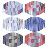 Rim Stripe Tape Motorcycle Wheel Stickers Motorbike Rim Tape Car Wheel Stickers Reflective Rim Tape