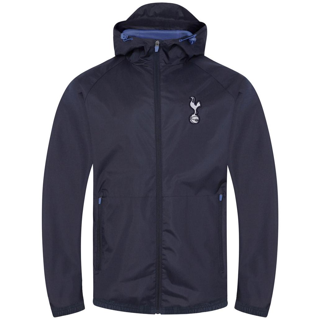 Tottenham Hotspur FC Mens Crest Peaked Windbreaker