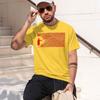 Abstract T-Shirt Red Wave Pattern Summer Casual Wear Gift For Lovers 2026 Model Short-sleeve crewneck TShirt Classic C