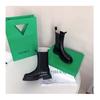 Обувь для женщин Chelsea Footwear Platform Half High Womens Boots Mid Calf Elastic Biker Waterproof 2024 New Stylish Offer