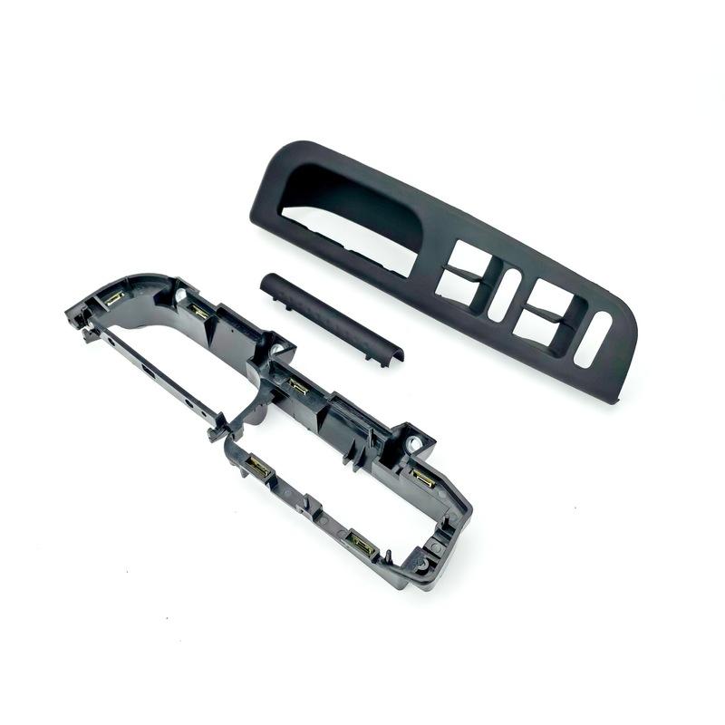 3Pcs/set Black for VW Bora Golf 4 Jetta Interior Door Handle Lifter Switch Bracket Base Caps 1J1 867179 3B1 867 171 E 3B0867175