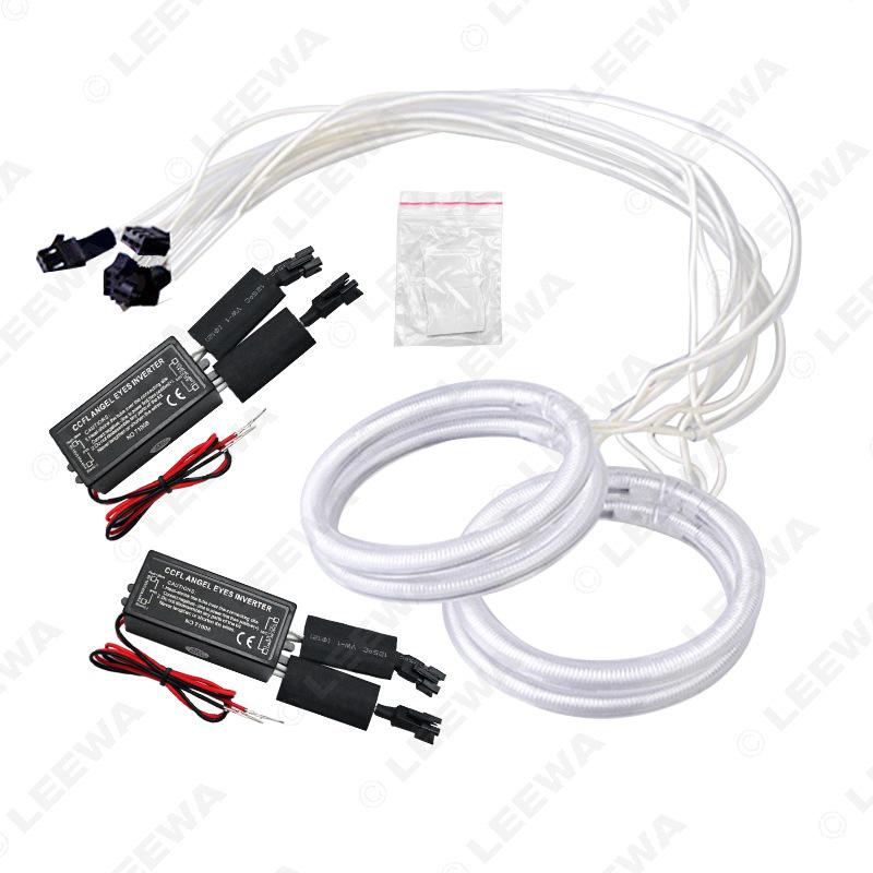 Lifan Solano CCFL Ангельские глазки Галогенная противотуманная фара для модификации автомобиля