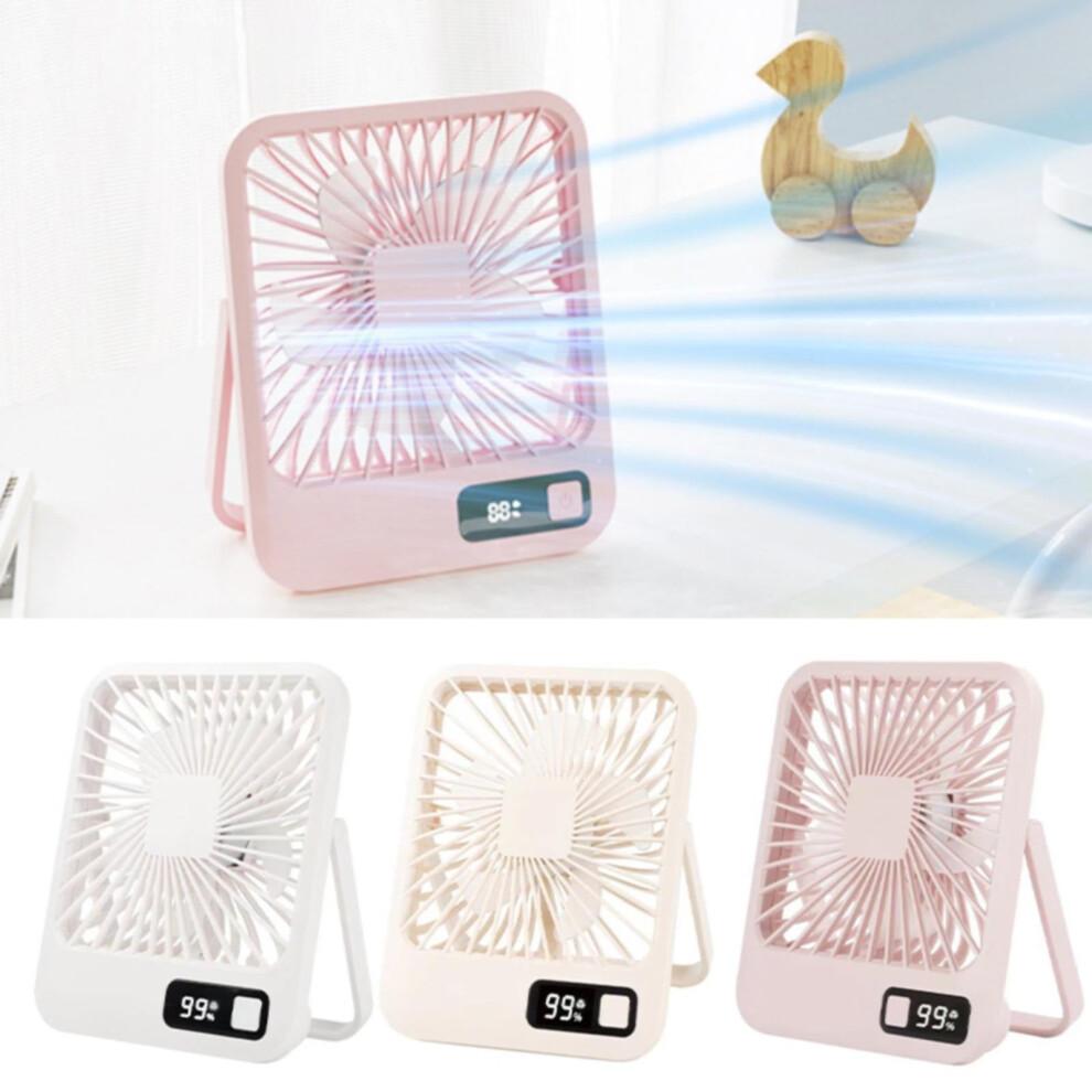 Miayilima New Usb Fan Handheld Fan Mini Fan Rechargeable Long Life Home Silent Super Powerful Folding Desktop Electric Fan Gifts